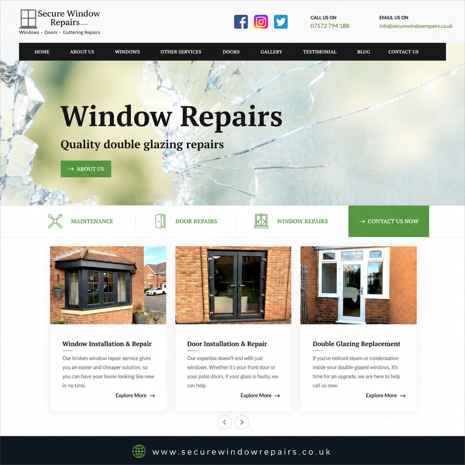 Secure Window Repairs